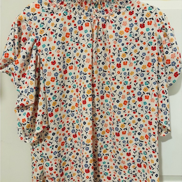 Floral Print Blouse - Picture 2 of 2